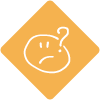 Icons on Orange Background - 100x100 - 1